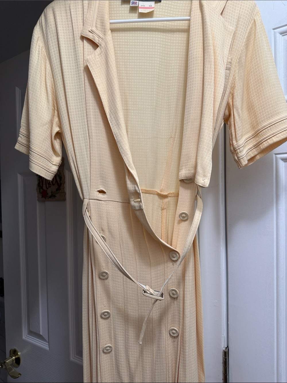 RARE ‼️‼️Karen Alexander VINTAGED Double-Breasted dress